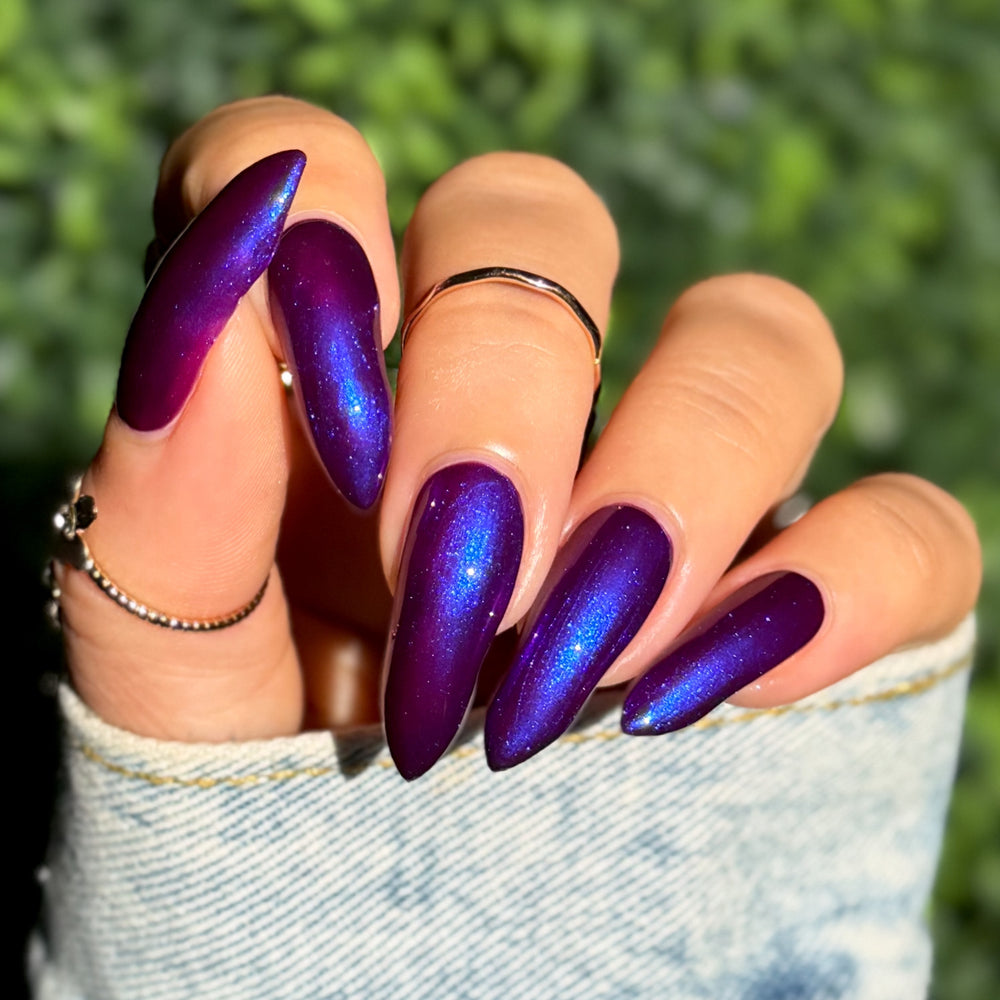 Amethyst Veil nail polish by Cosmic Polish