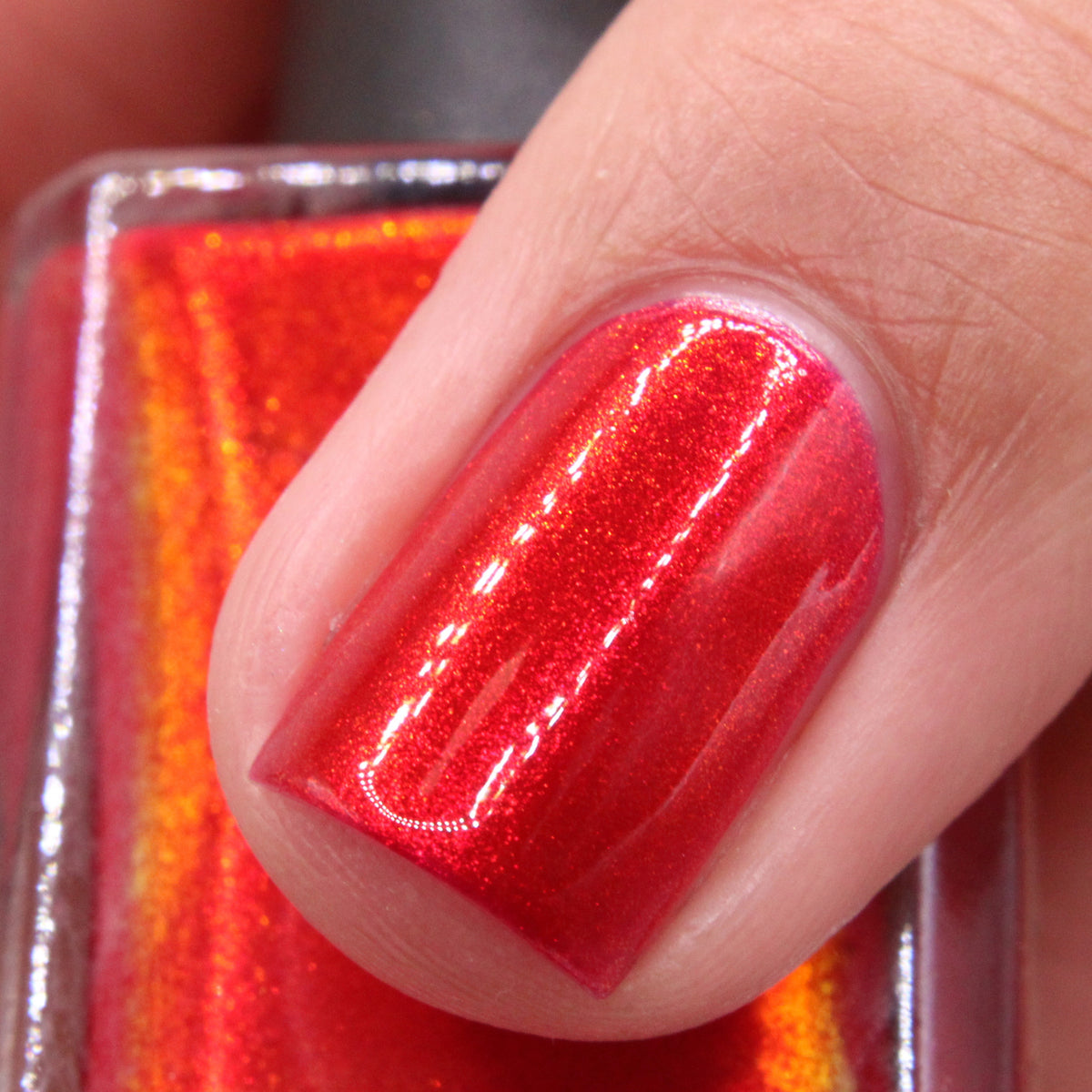 Ruby Remix nail polish by Cosmic Polish