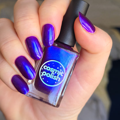 Amethyst Veil nail polish by Cosmic Polish