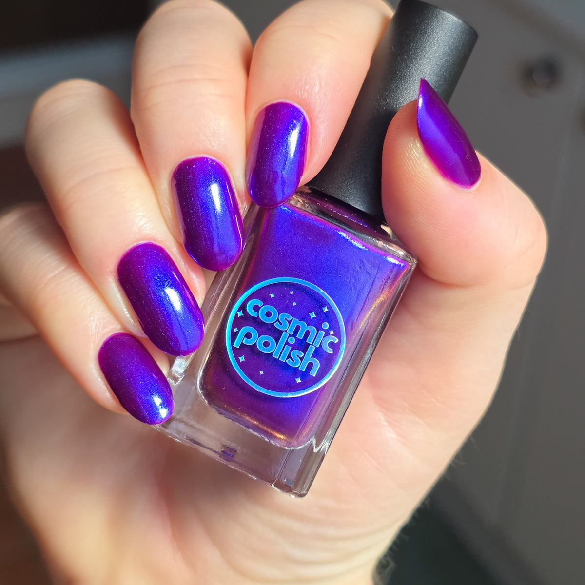 Amethyst Veil nail polish by Cosmic Polish