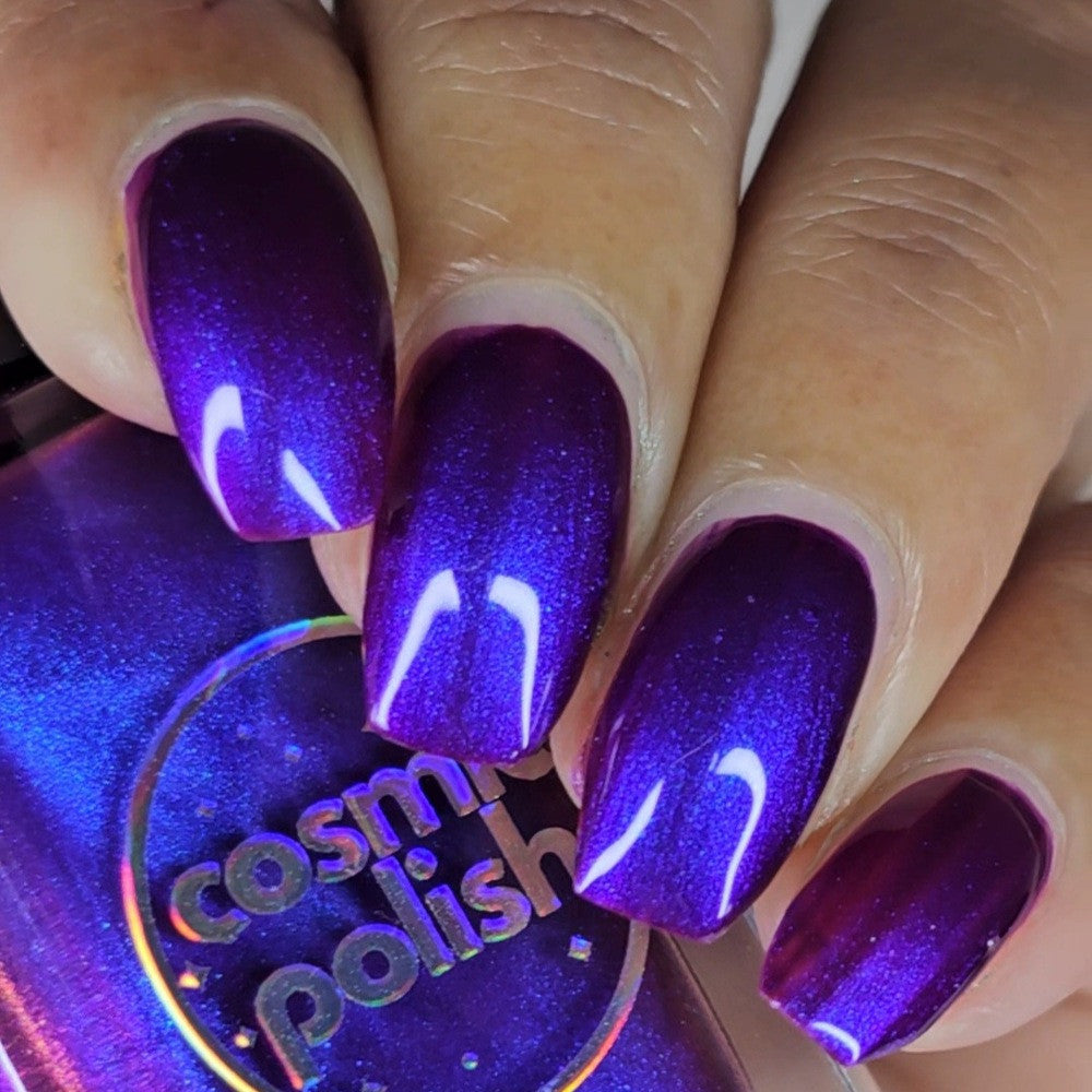 Amethyst Veil nail polish by Cosmic Polish