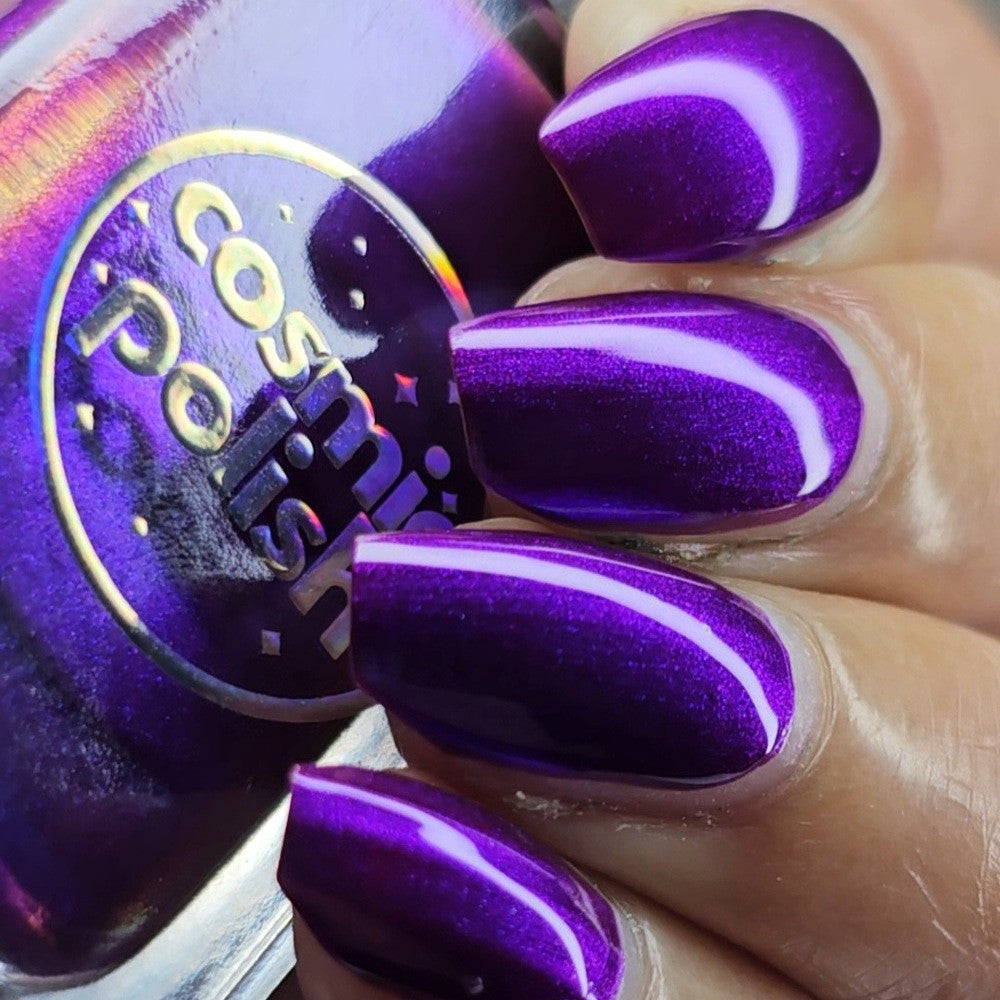 Amethyst Veil nail polish by Cosmic Polish