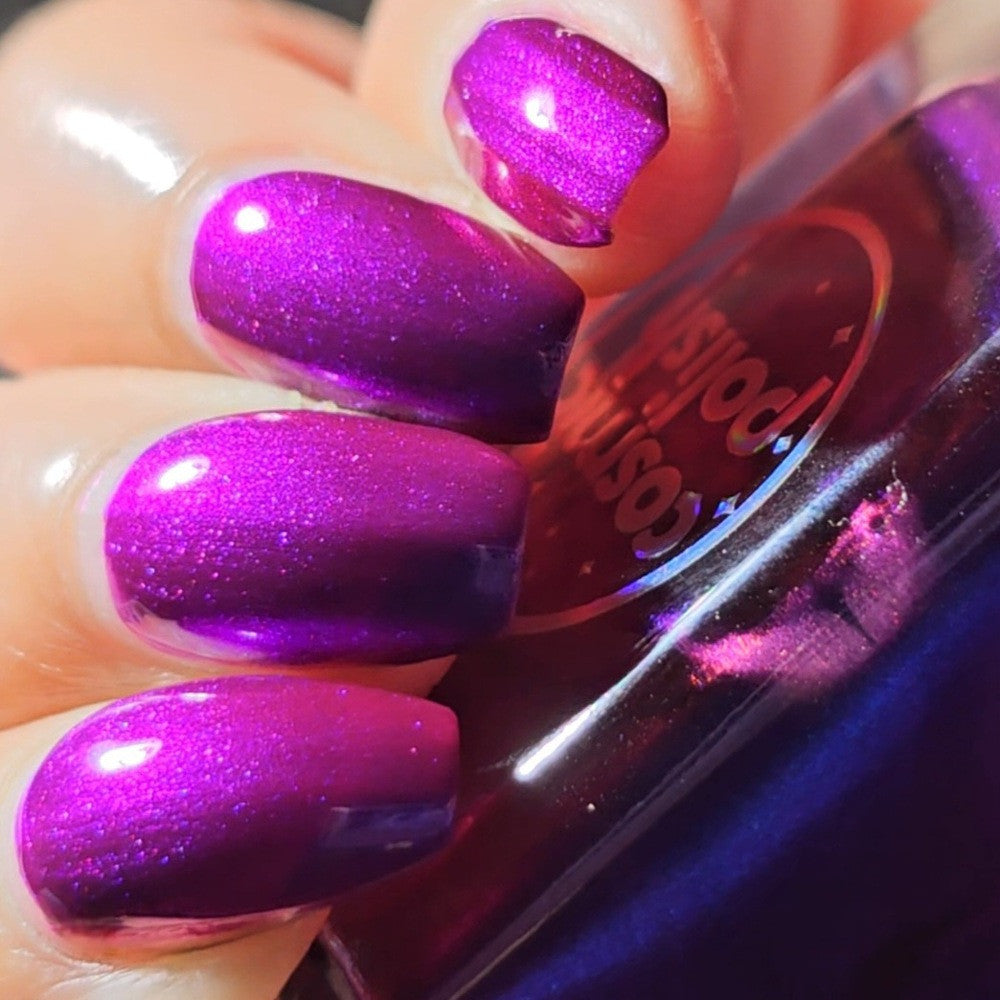 Amethyst Veil nail polish by Cosmic Polish