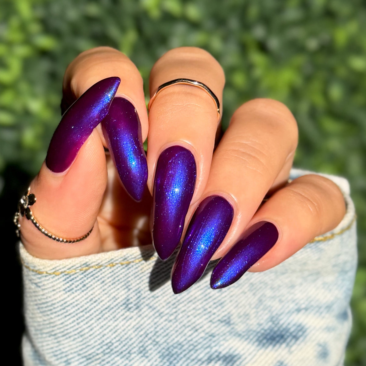 Amethyst Veil nail polish by Cosmic Polish