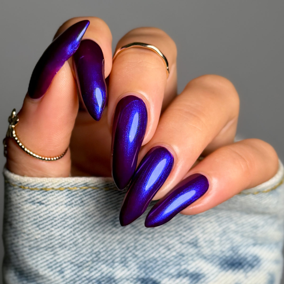 Amethyst Veil nail polish by Cosmic Polish