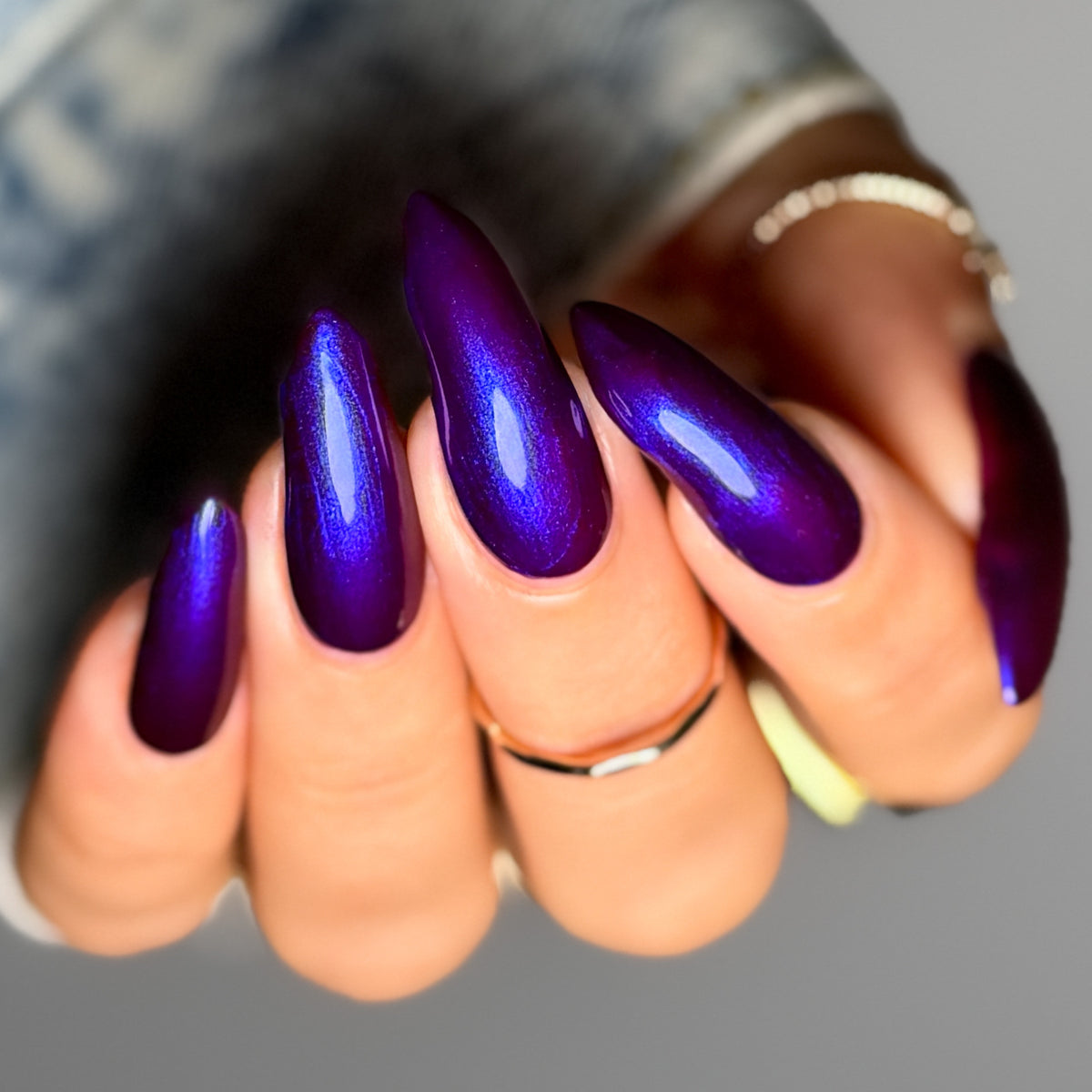 Amethyst Veil nail polish by Cosmic Polish