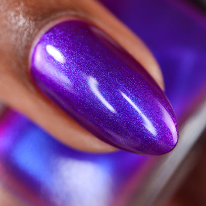 Amethyst Veil nail polish by Cosmic Polish