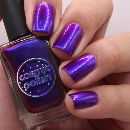 Amethyst Veil nail polish by Cosmic Polish