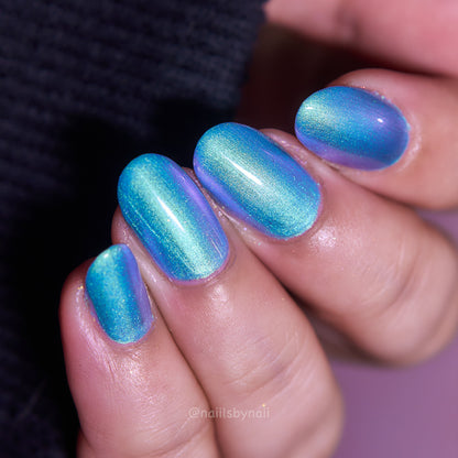 Aurora's Light nail polish by Cosmic Polish