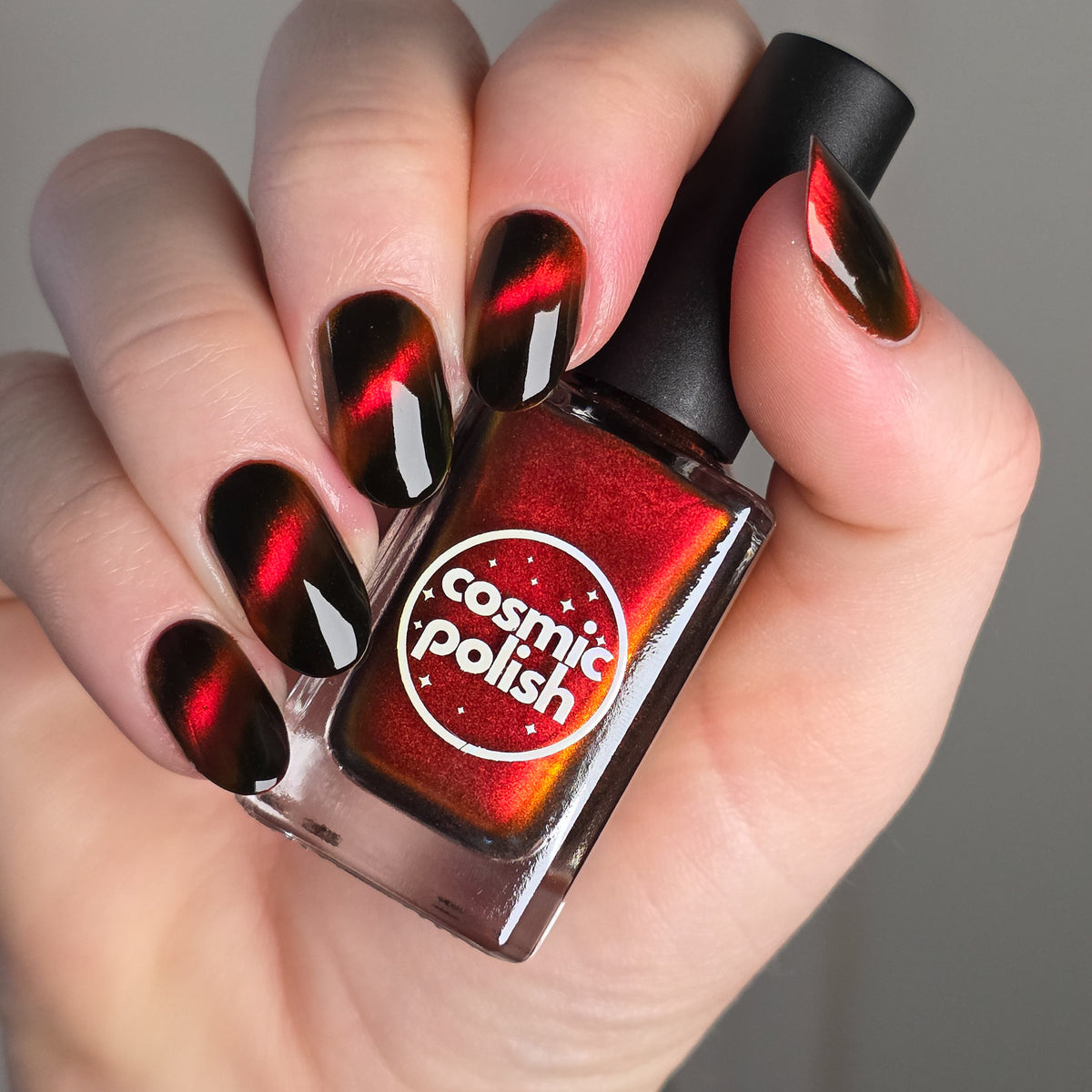 Fire Agate nail polish by Cosmic Polish