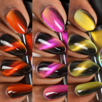 Firestones Trio nail polish bundle by Cosmic Polish