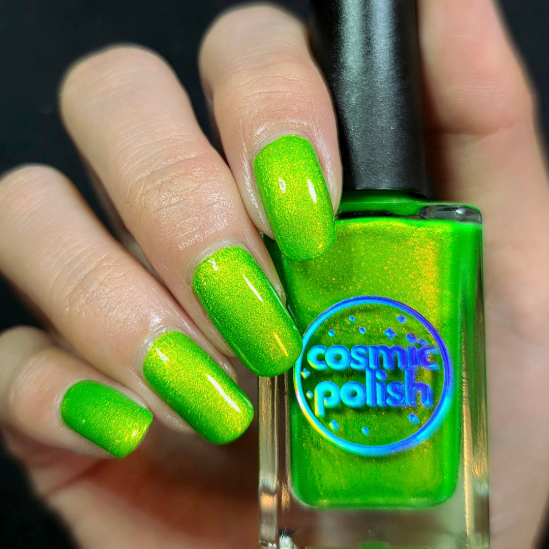 Gamma Ray Glow nail polish by Cosmic Polish