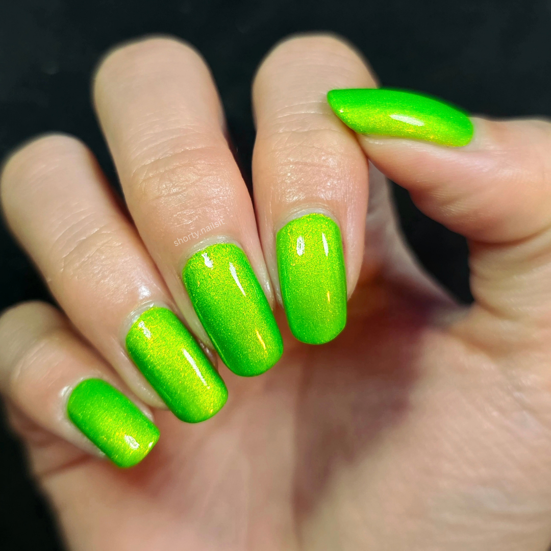 Gamma Ray Glow nail polish by Cosmic Polish