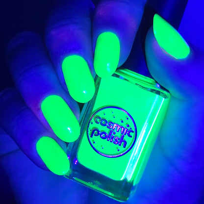 Gamma Ray Glow nail polish by Cosmic Polish