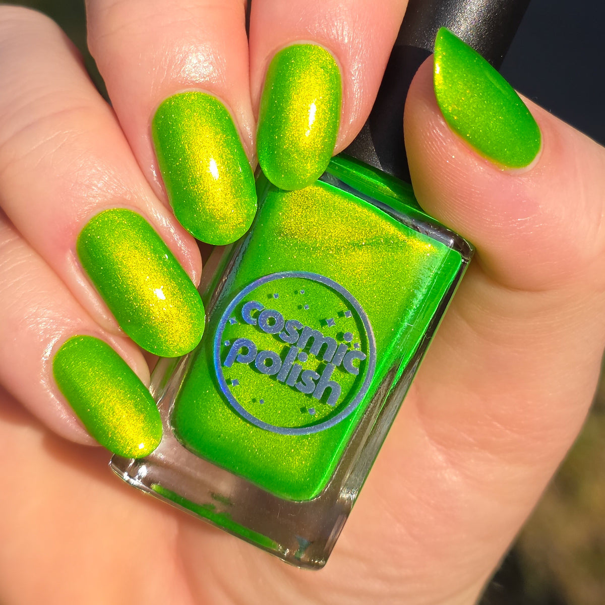 Gamma Ray Glow nail polish by Cosmic Polish