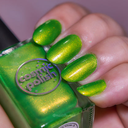Gamma Ray Glow nail polish by Cosmic Polish