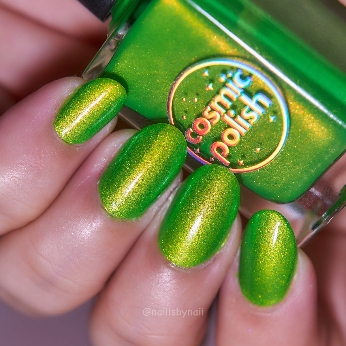 Gamma Ray Glow nail polish by Cosmic Polish