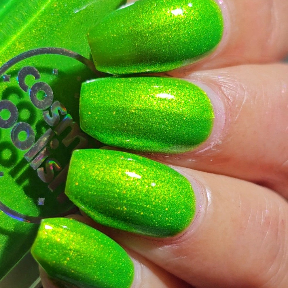 Gamma Ray Glow nail polish by Cosmic Polish