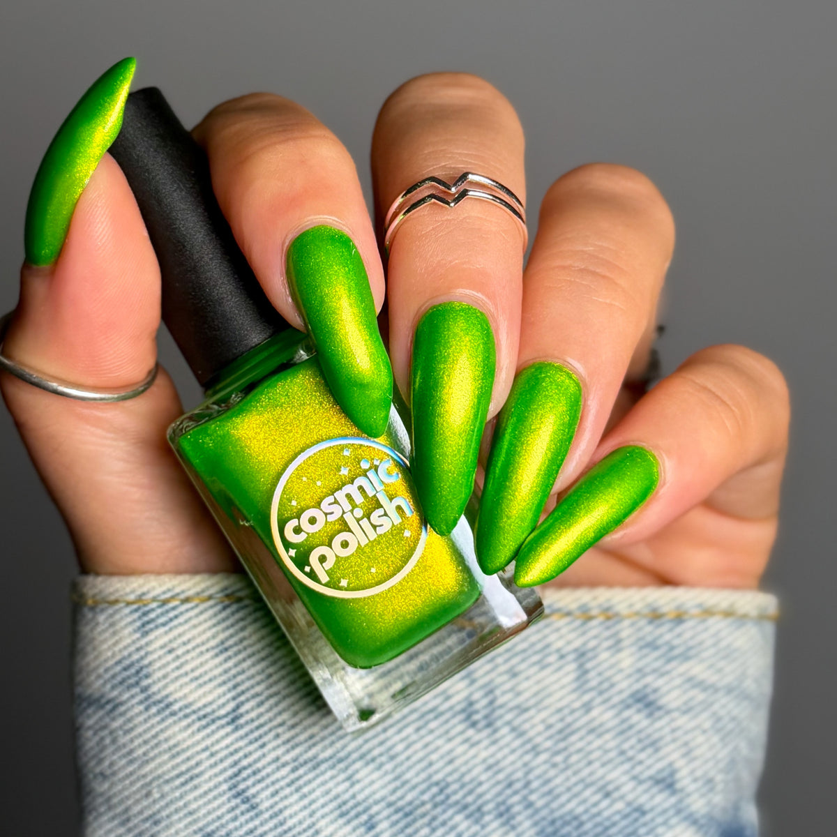 Gamma Ray Glow nail polish by Cosmic Polish