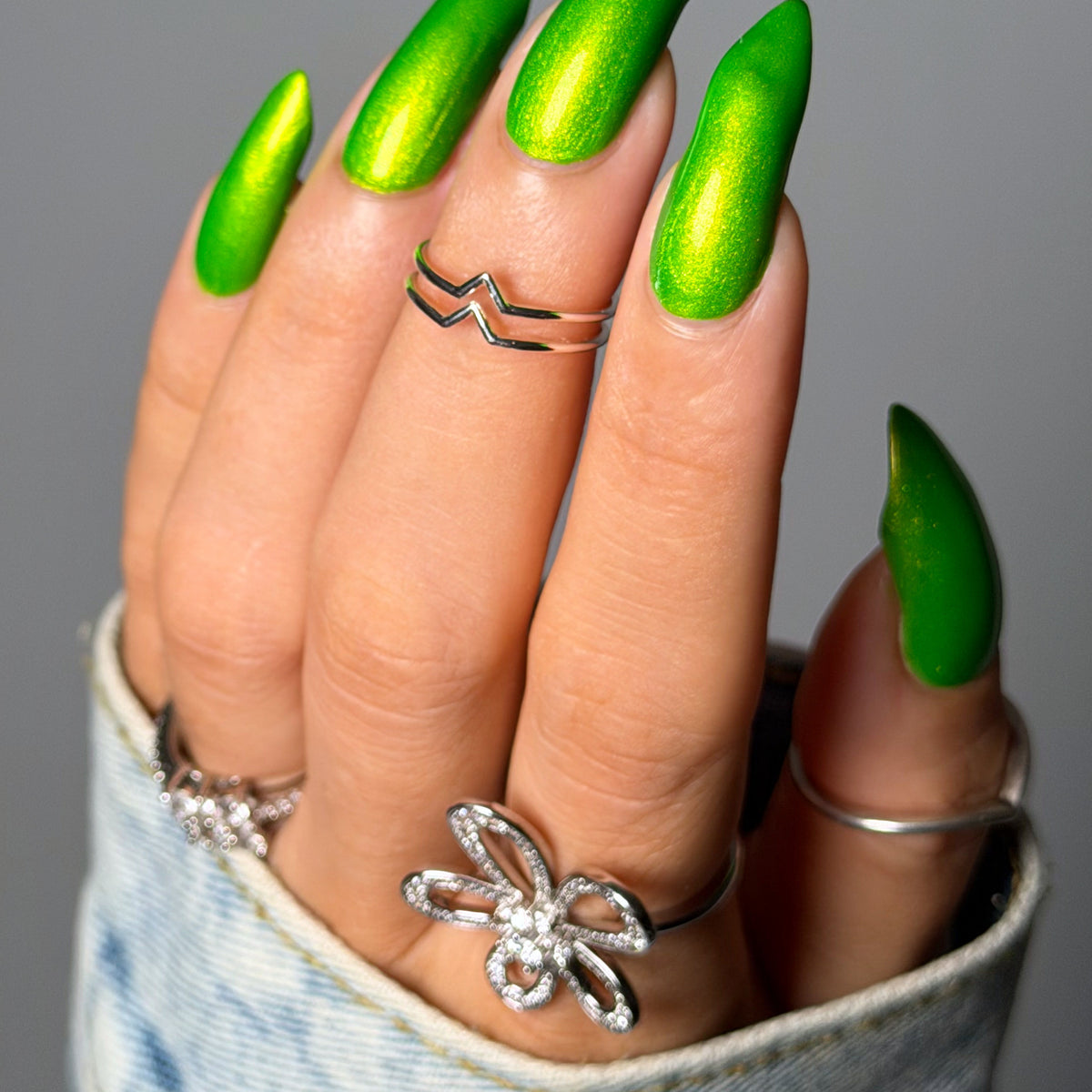 Gamma Ray Glow nail polish by Cosmic Polish