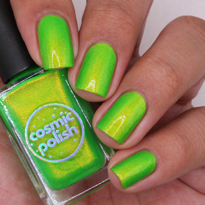 Gamma Ray Glow nail polish by Cosmic Polish