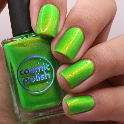 Gamma Ray Glow nail polish by Cosmic Polish