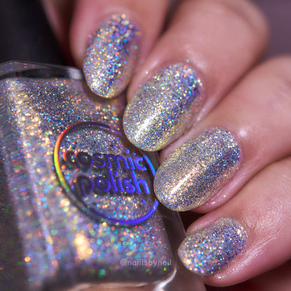 Gold Rush nail polish by Cosmic Polish