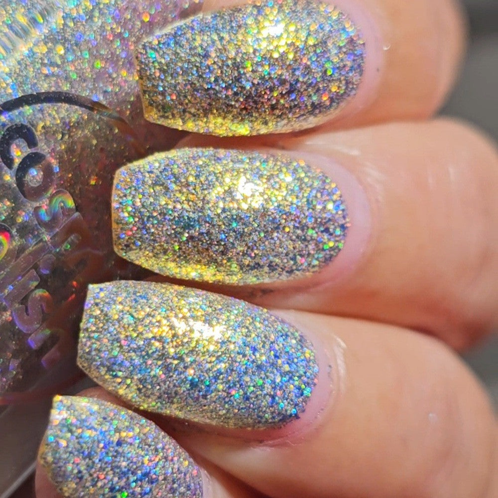 Gold Rush nail polish by Cosmic Polish