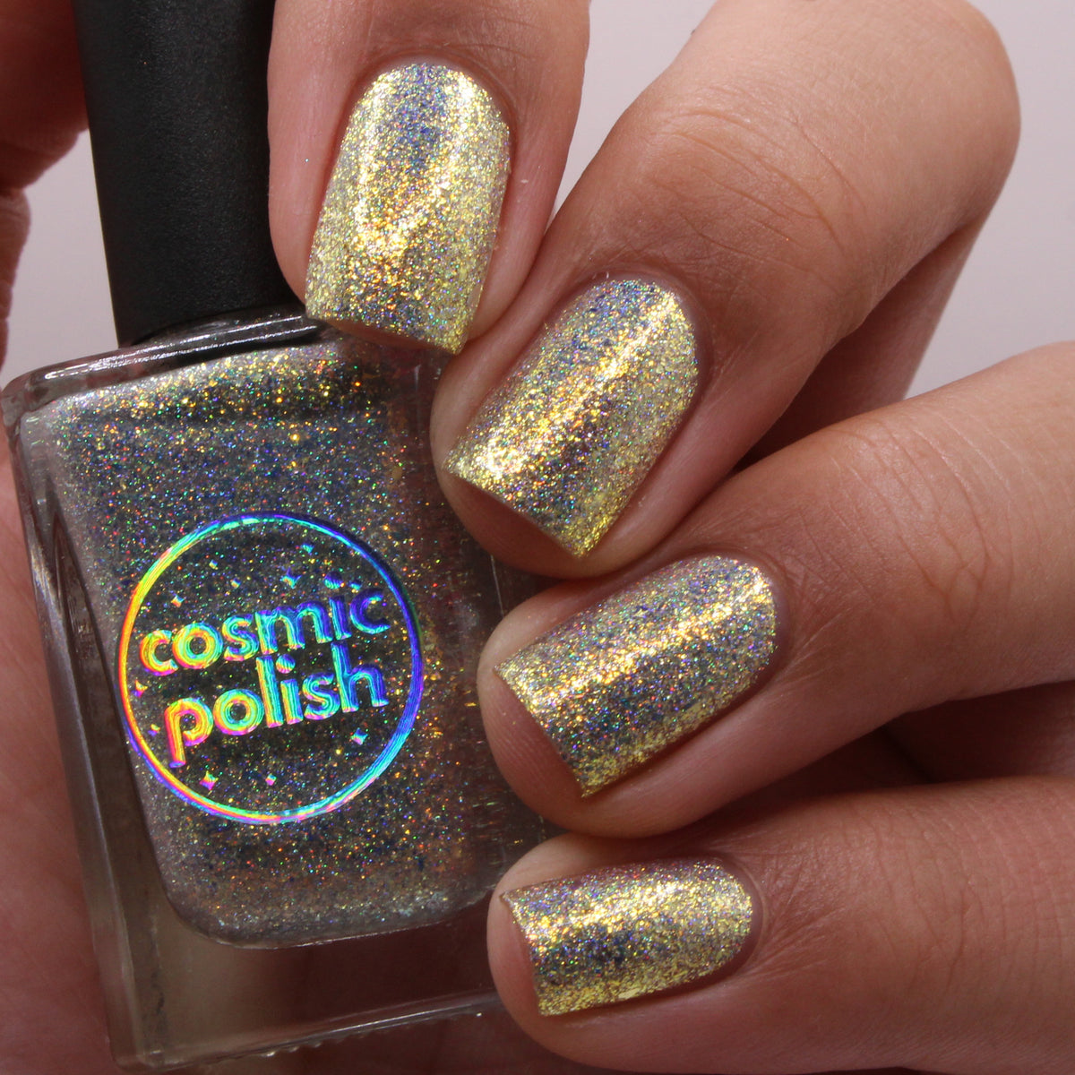 Gold Rush nail polish by Cosmic Polish