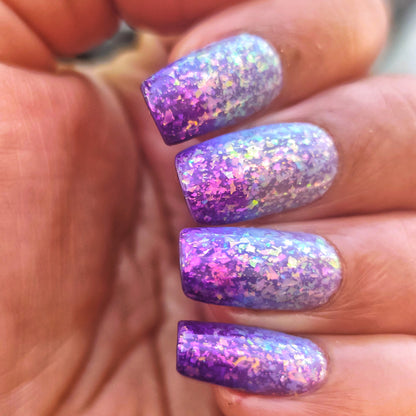 Iris Wings nail polish by Cosmic Polish