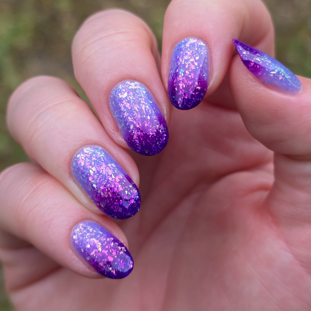 Iris Wings nail polish by Cosmic Polish