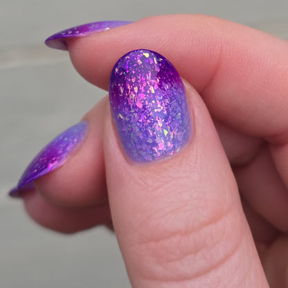 Iris Wings nail polish by Cosmic Polish