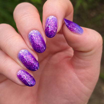 Iris Wings nail polish by Cosmic Polish