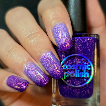 Iris Wings nail polish by Cosmic Polish