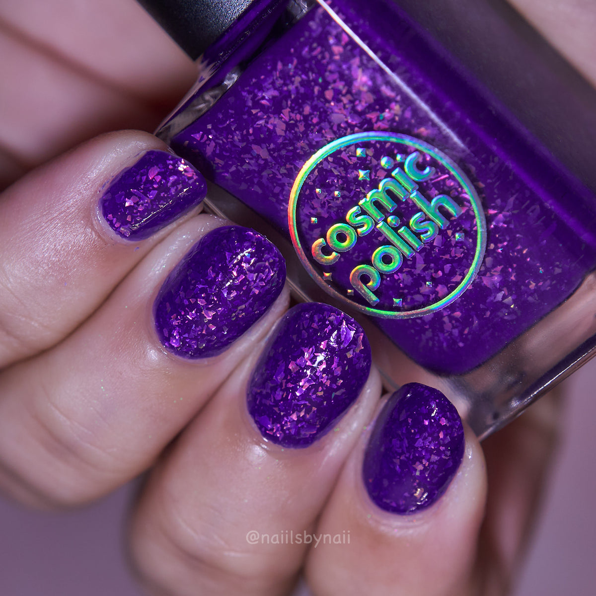 Iris Wings nail polish by Cosmic Polish