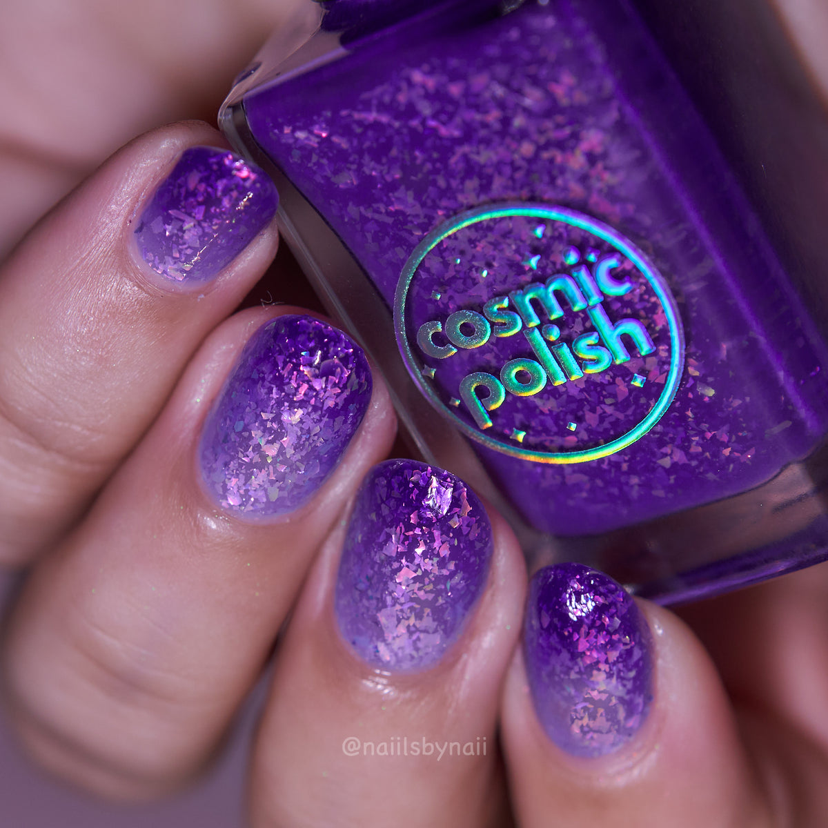 Iris Wings nail polish by Cosmic Polish