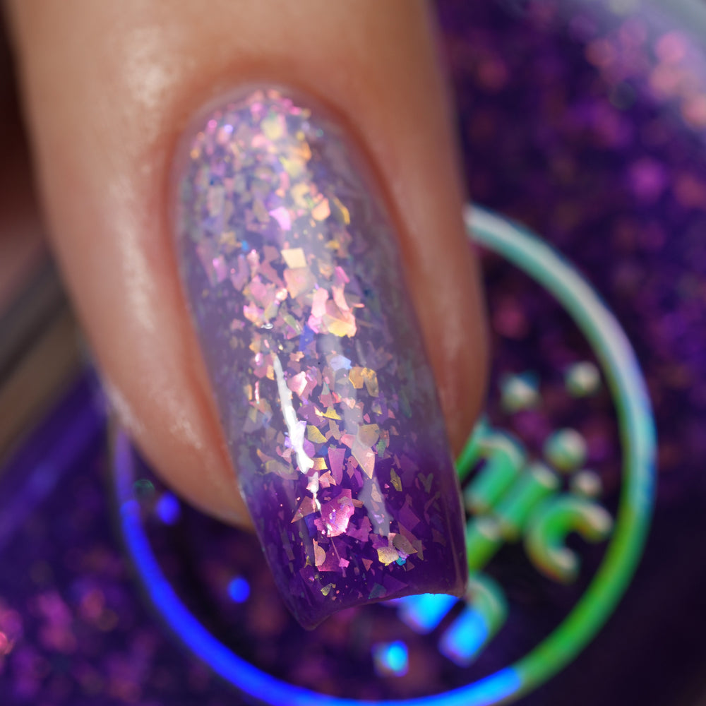 Iris Wings nail polish by Cosmic Polish