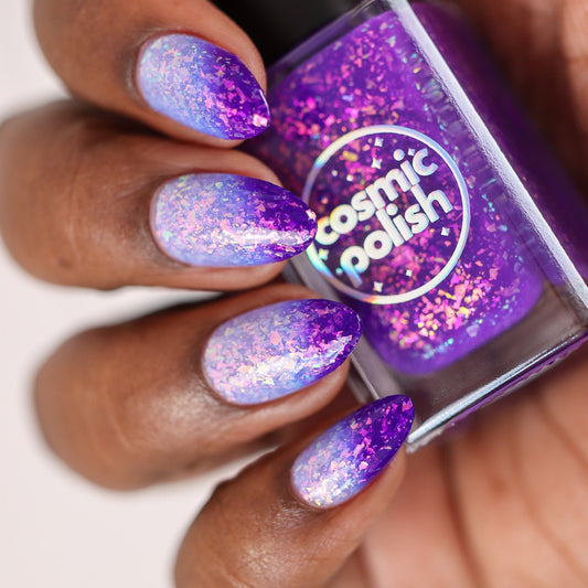 Iris Wings nail polish by Cosmic Polish