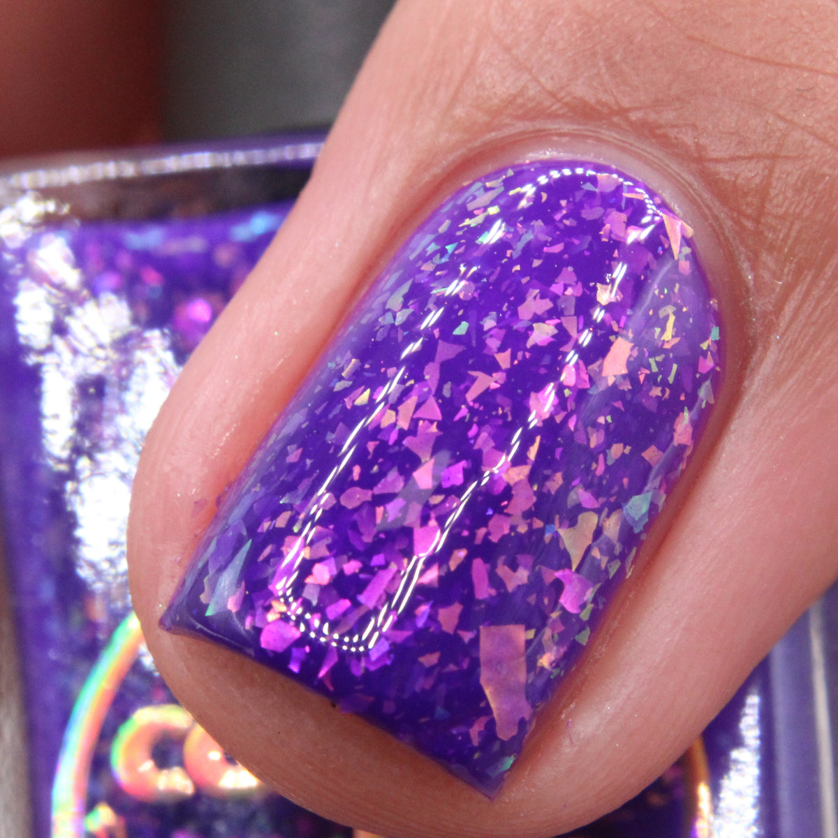 Iris Wings nail polish by Cosmic Polish