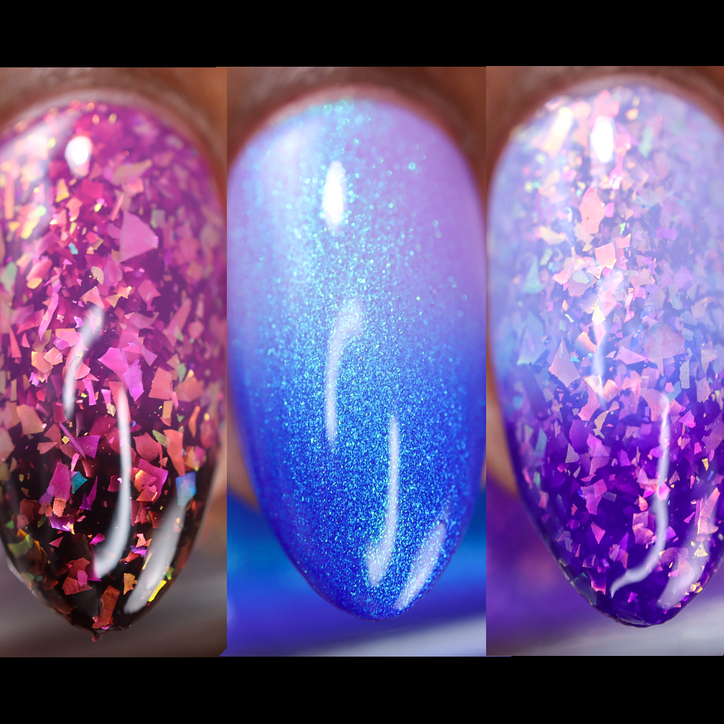 Metamorphosis Trio nail polish bundle by Cosmic Polish