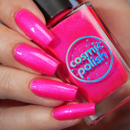 Neon Heart nail polish by Cosmic Polish