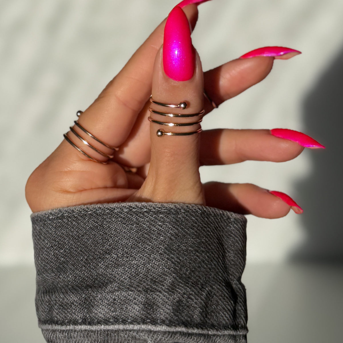 Neon Heart nail polish by Cosmic Polish