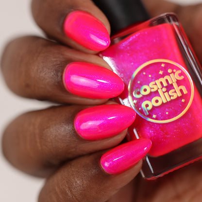 Neon Heart nail polish by Cosmic Polish