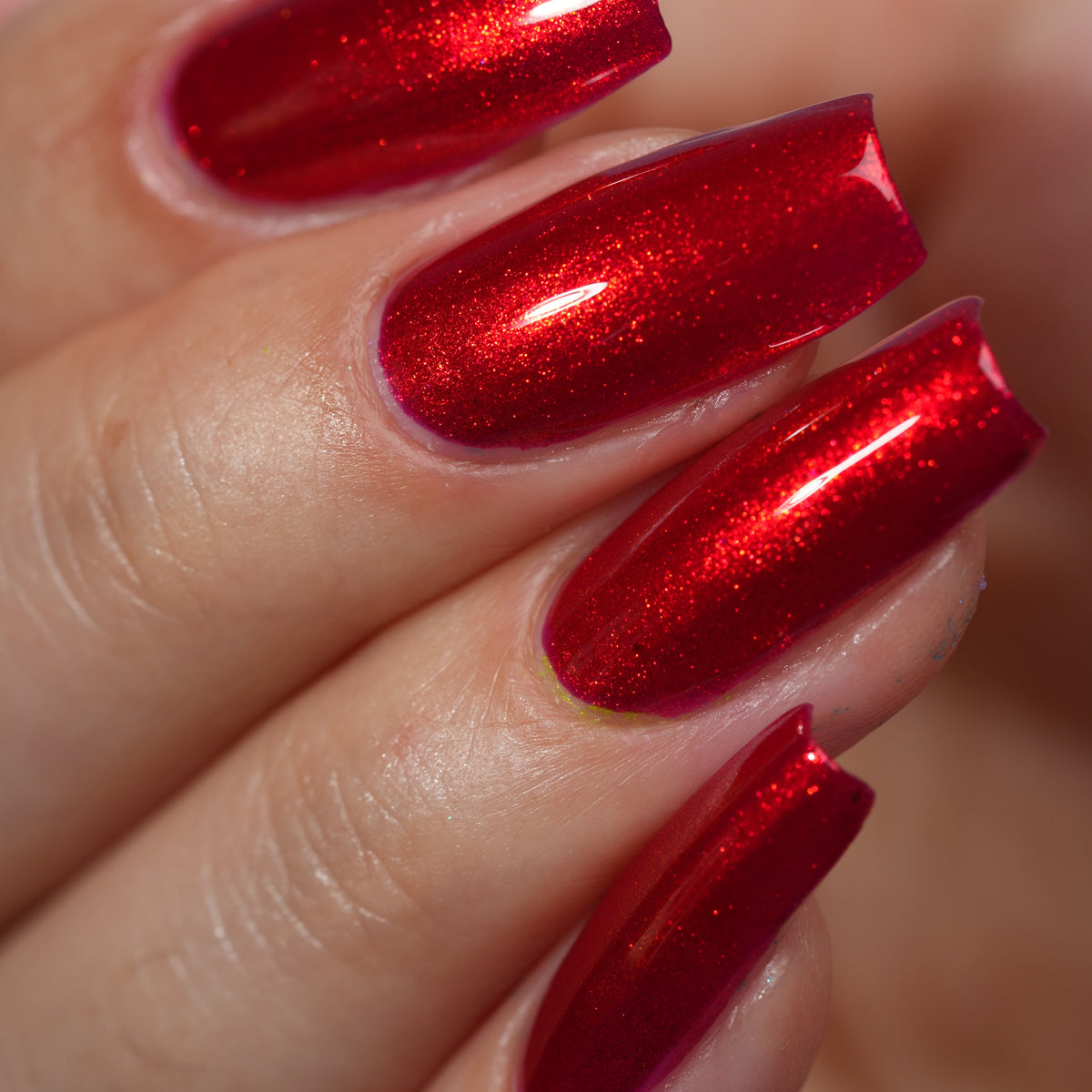Ruby Remix nail polish by Cosmic Polish