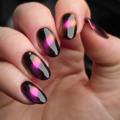 Star Garnet nail polish by Cosmic Polish