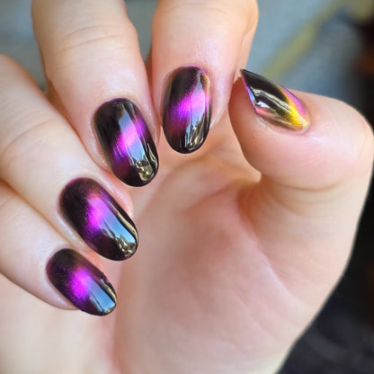 Star Garnet nail polish by Cosmic Polish