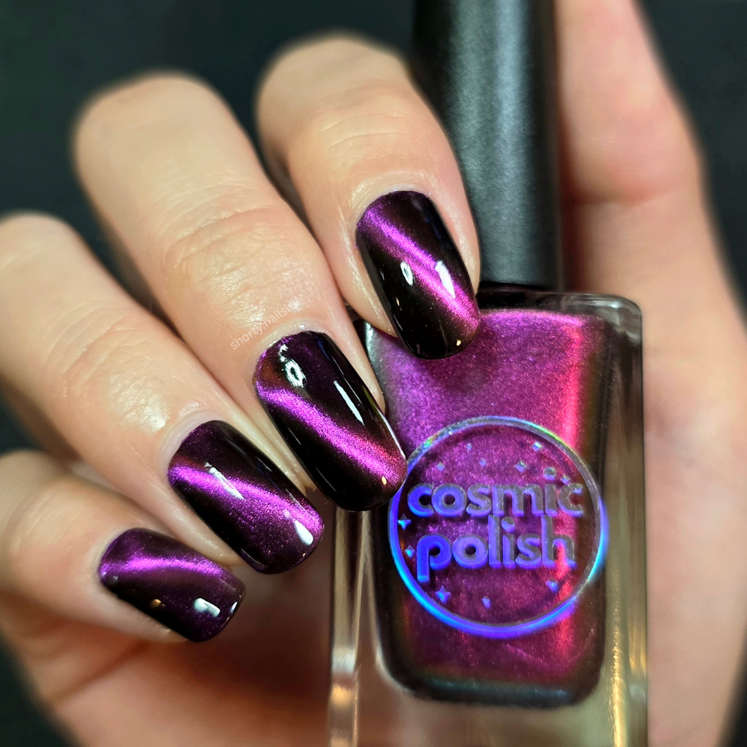 Star Garnet nail polish by Cosmic Polish