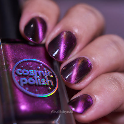 Star Garnet nail polish by Cosmic Polish