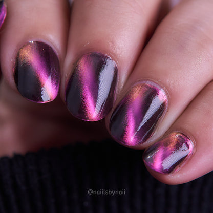 Star Garnet nail polish by Cosmic Polish
