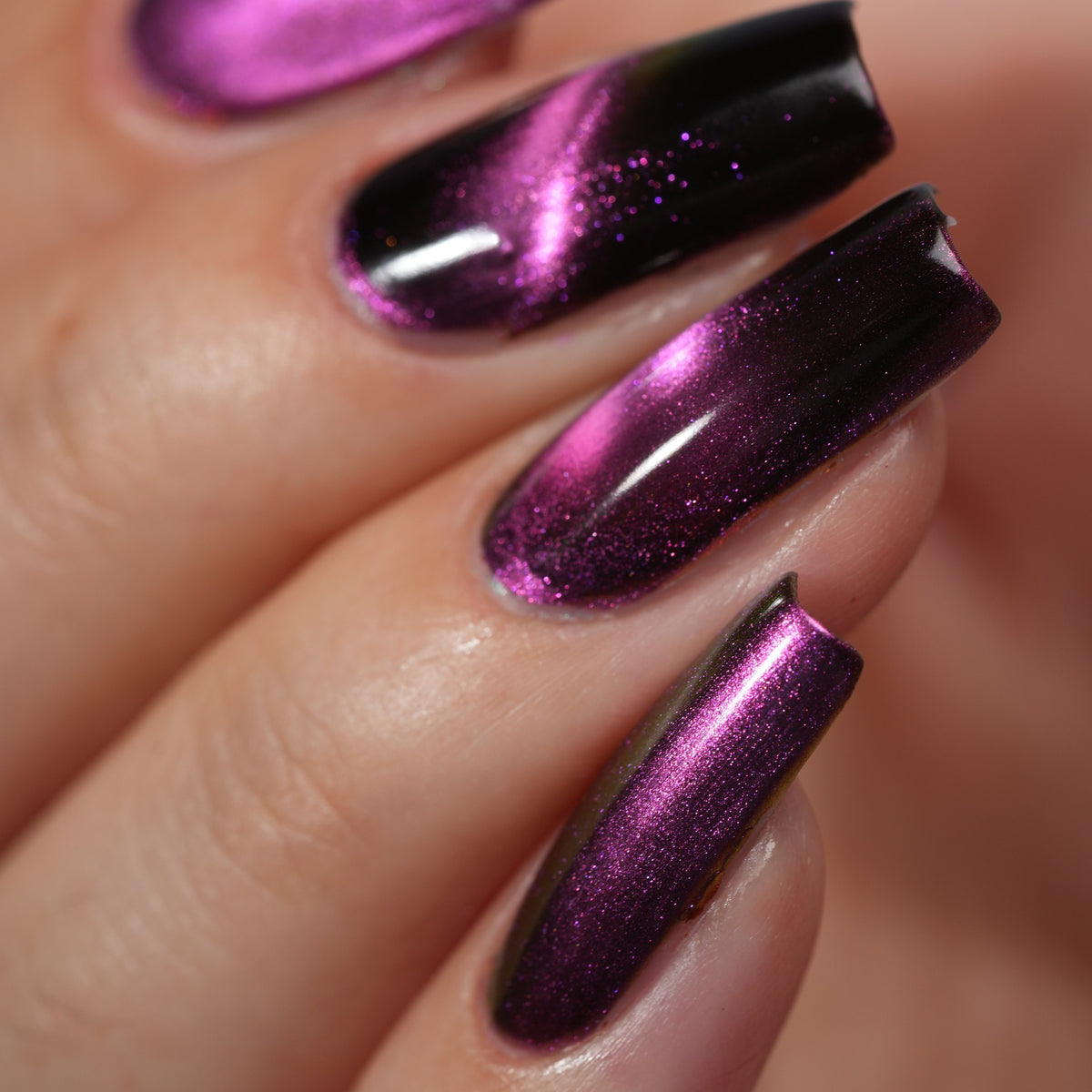 Star Garnet nail polish by Cosmic Polish